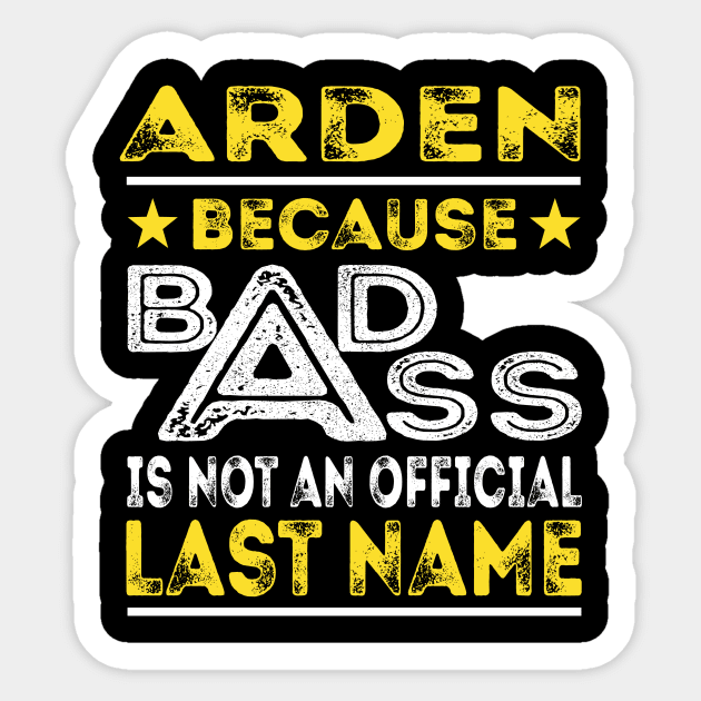 ARDEN Sticker by Middy1551